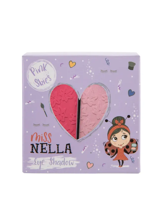 Miss Nella - Oogschaduw - Eyeshadow Duo Pink Skies Hypoallergenic Makeup for Kids