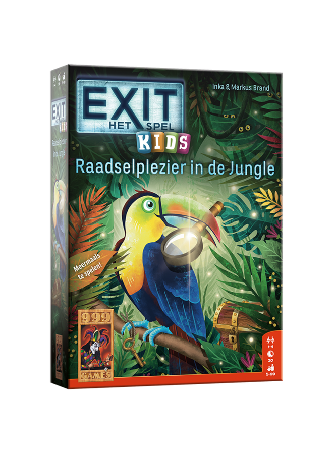 999 Games - EXIT - Kids Raadselplezier in de jungle