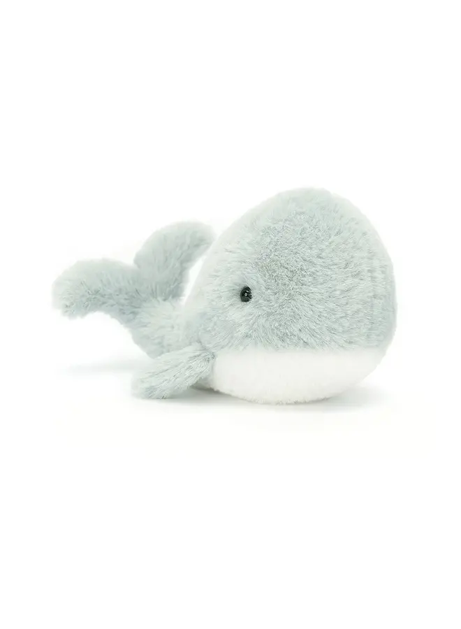 Jellycat - Wavelly whale grey