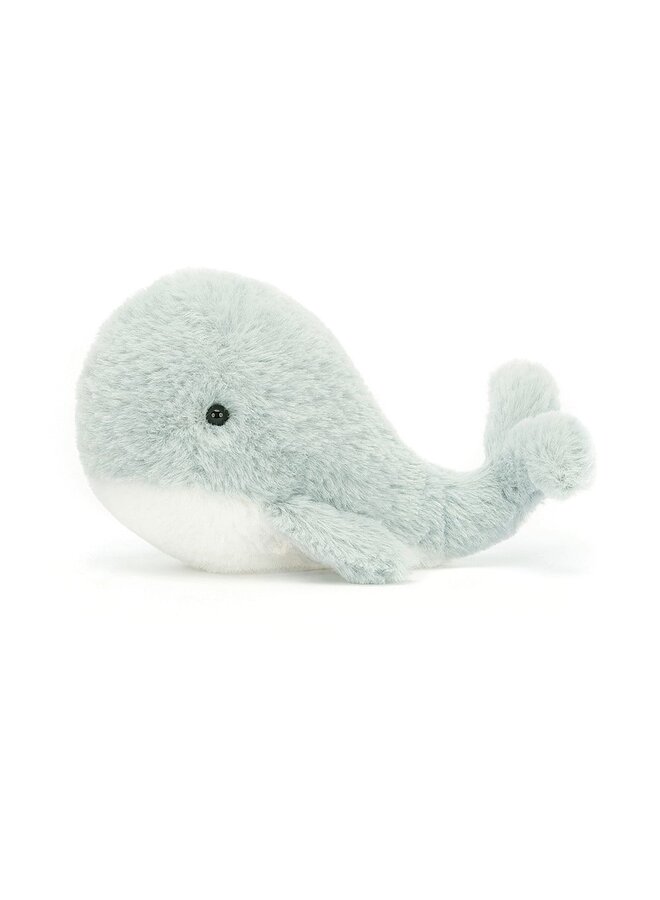 Jellycat - Wavelly whale grey