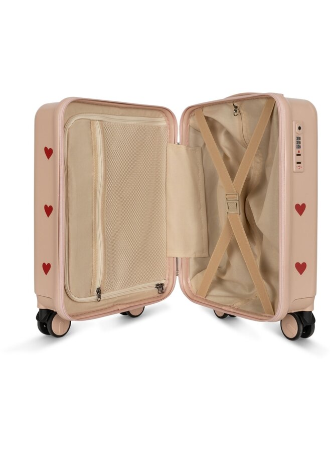 Konges Sløjd  -Travel suitcase – Hearts