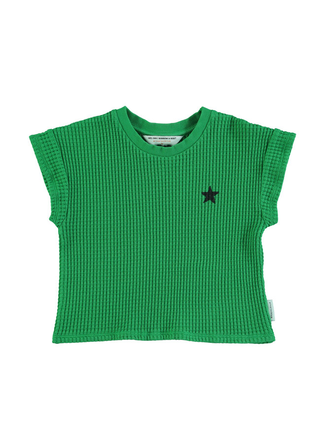 T-shirt – Green w/ black logo print