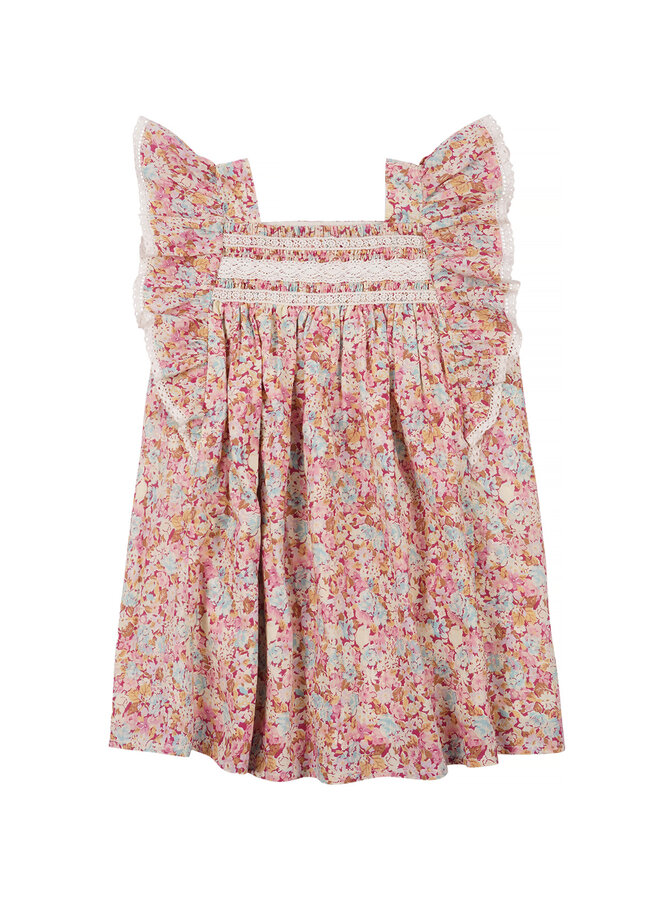 Dress martine – Pink sweet pastel