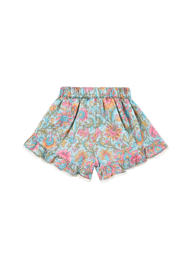Louise Misha - Shorts Vallaloid – Water river flowers