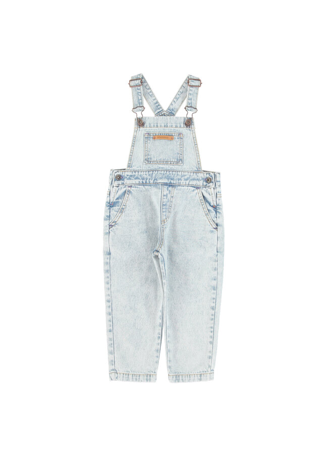 Piupiuchick - Dungarees – Washed blue denim