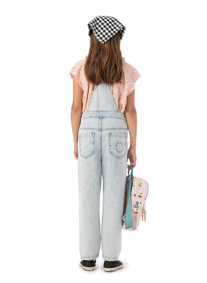 Piupiuchick - Dungarees – Washed blue denim