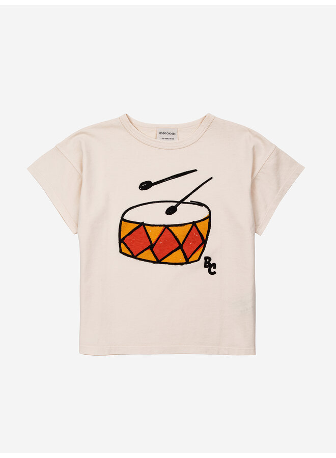 Bobo Choses - Play The Drum T-shirt – Offwhite