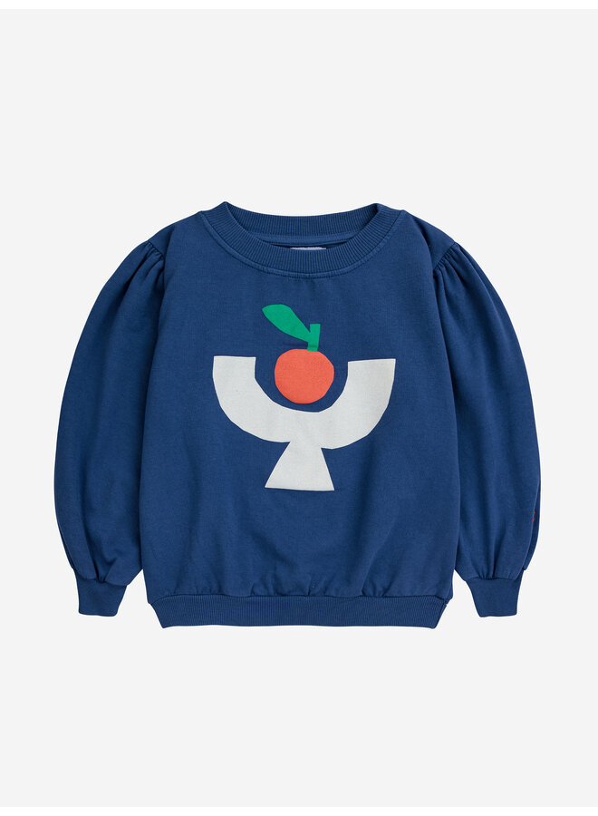 Bobo Choses - Tomato Plate sweatshirt – Navy blue