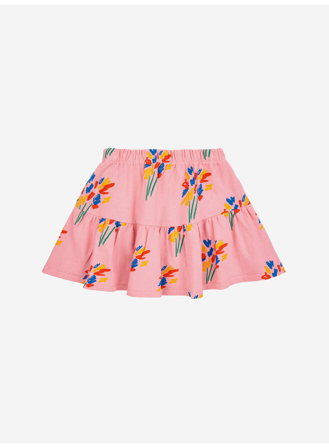 Bobo Choses - Fireworks all over ruffle skirt – Pink