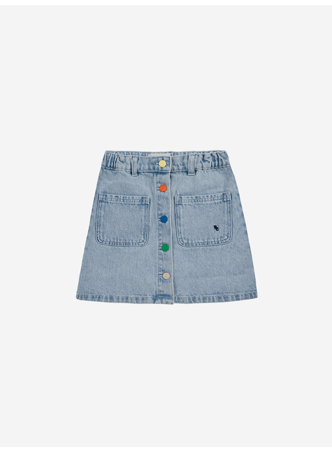 Bobo Choses - B.C denim skirt – Light blue