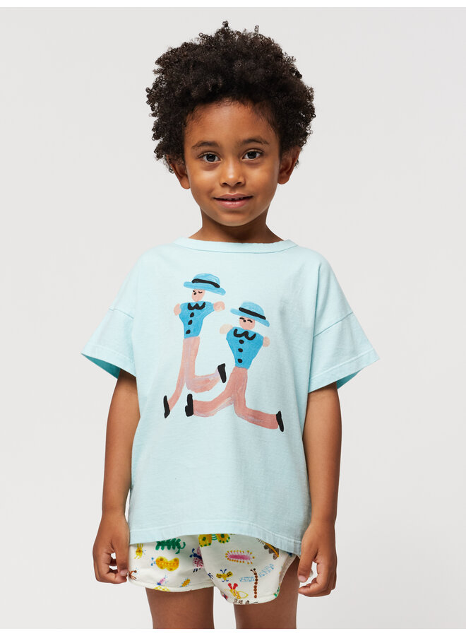 Bobo Choses - Dancing Giants T-shirt – Light blue