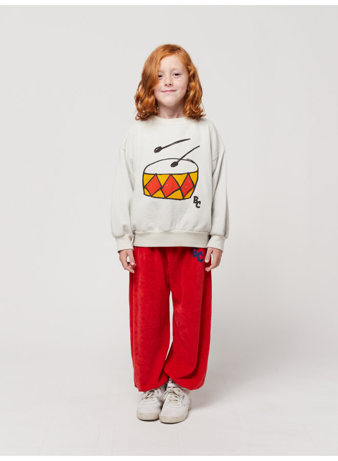 Bobo Choses - Play The Drum sweatshirt – Beige