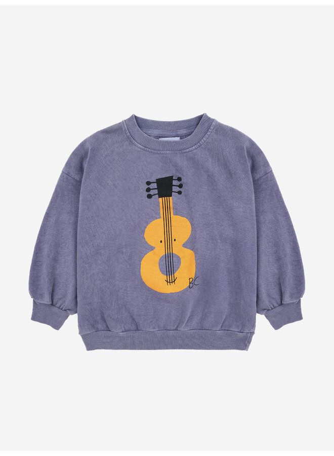 Acoustic Guitar sweatshirt – Prussian blue