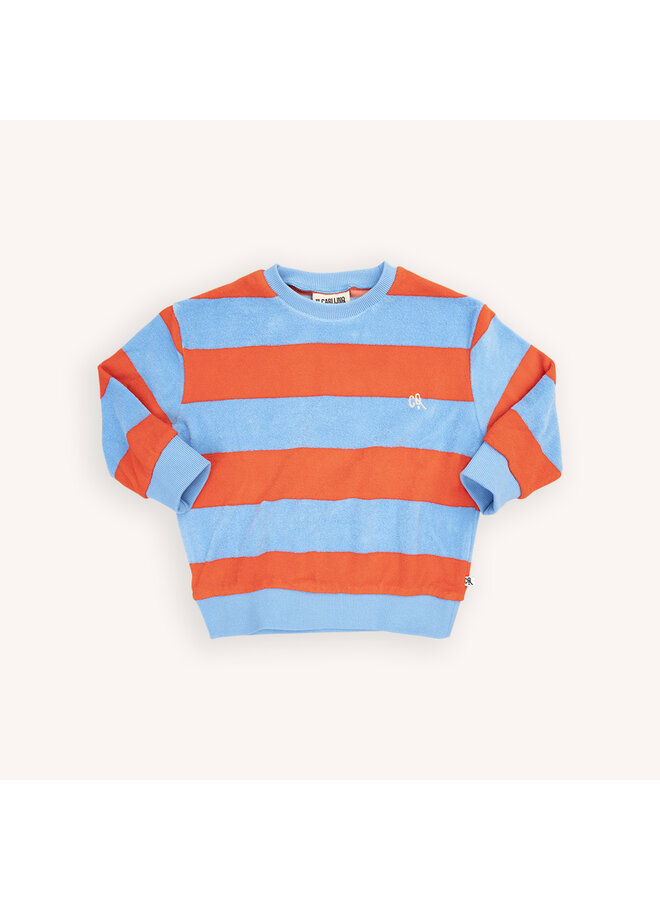 CarlijnQ - Sweater - Stripes red/blue