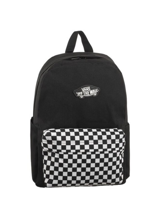 Old skool grom backpack bag - Black/white