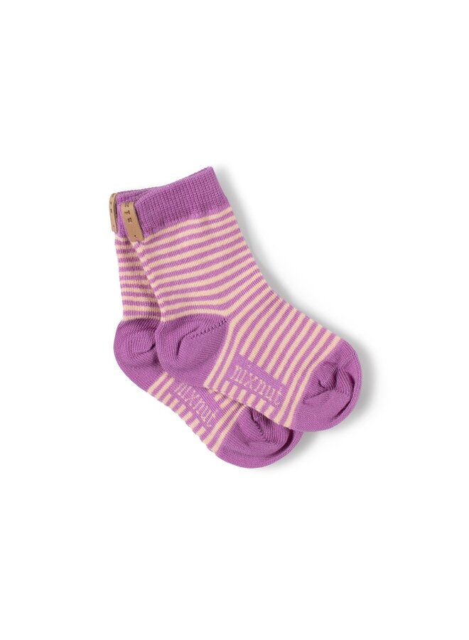 Nixnut - Striped Socks – Lotus