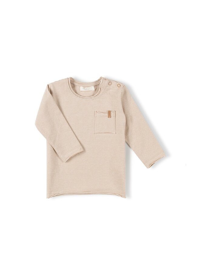 Longsleeve - Caramel Stripe