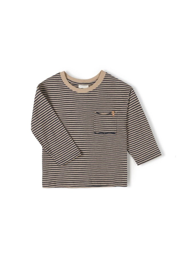 Nixnut - Drop Shirt - Night Stripe