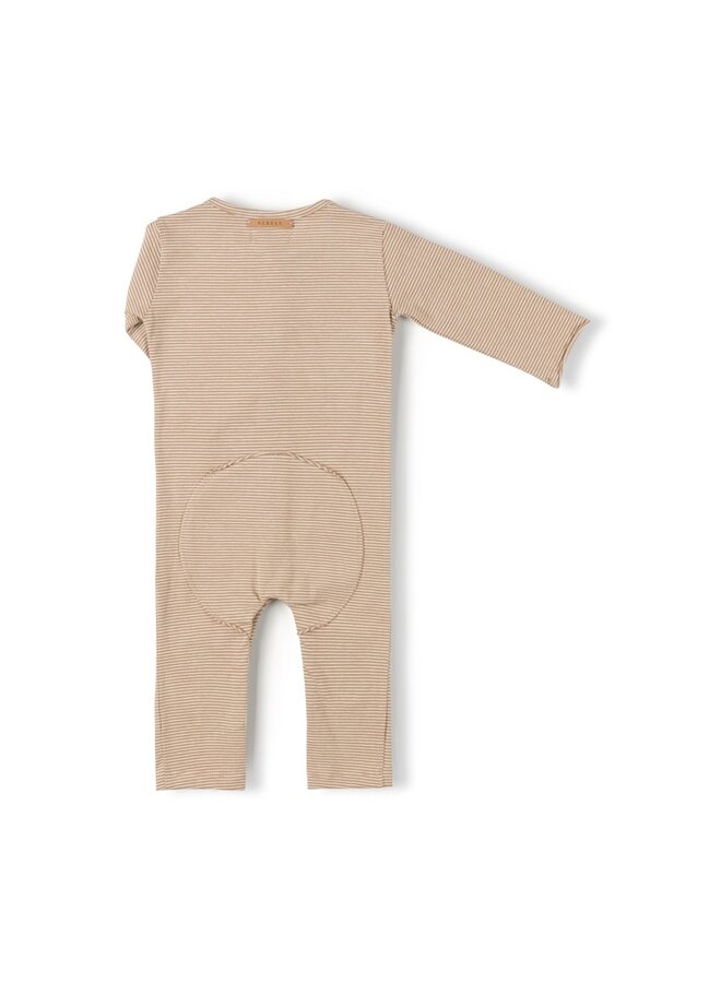 Nixnut - Butt Onesie - Dust Stripe