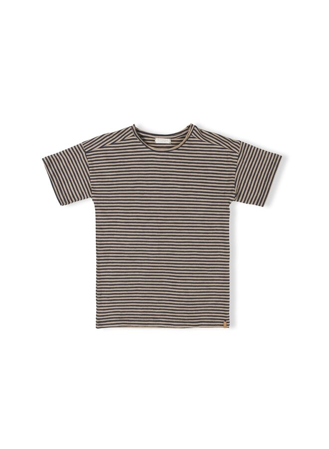 Nixnut - Com Tshirt - Night Stripe