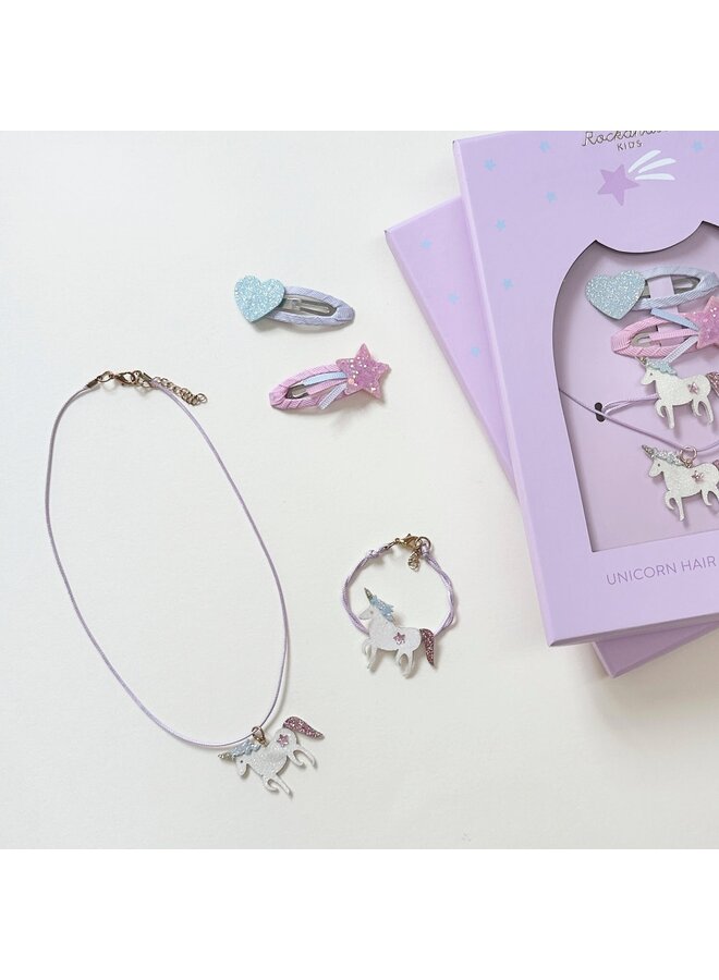 Rockahula - Unicorn Hair & Jewellery Set