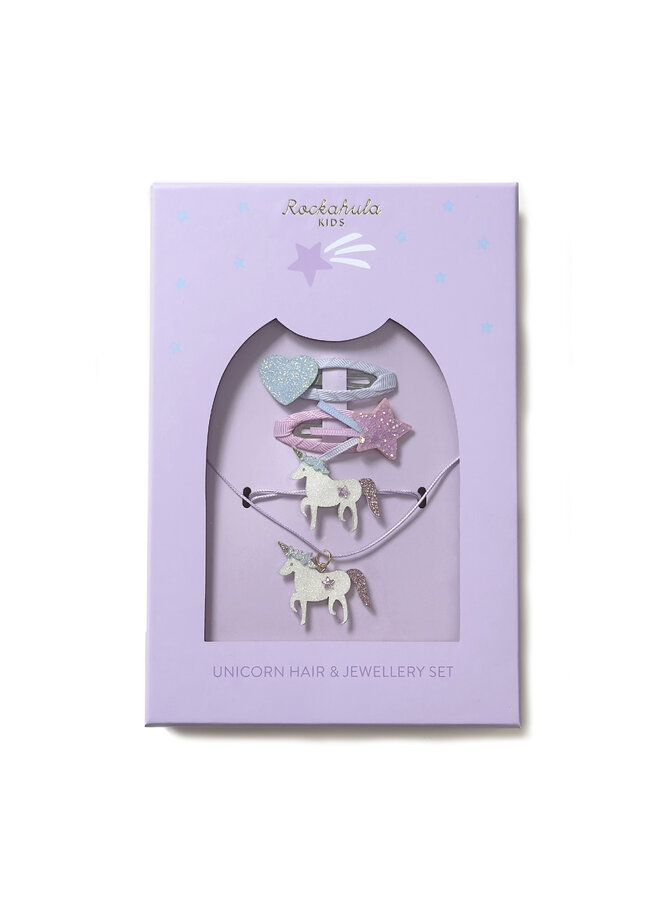 Rockahula - Unicorn Hair & Jewellery Set