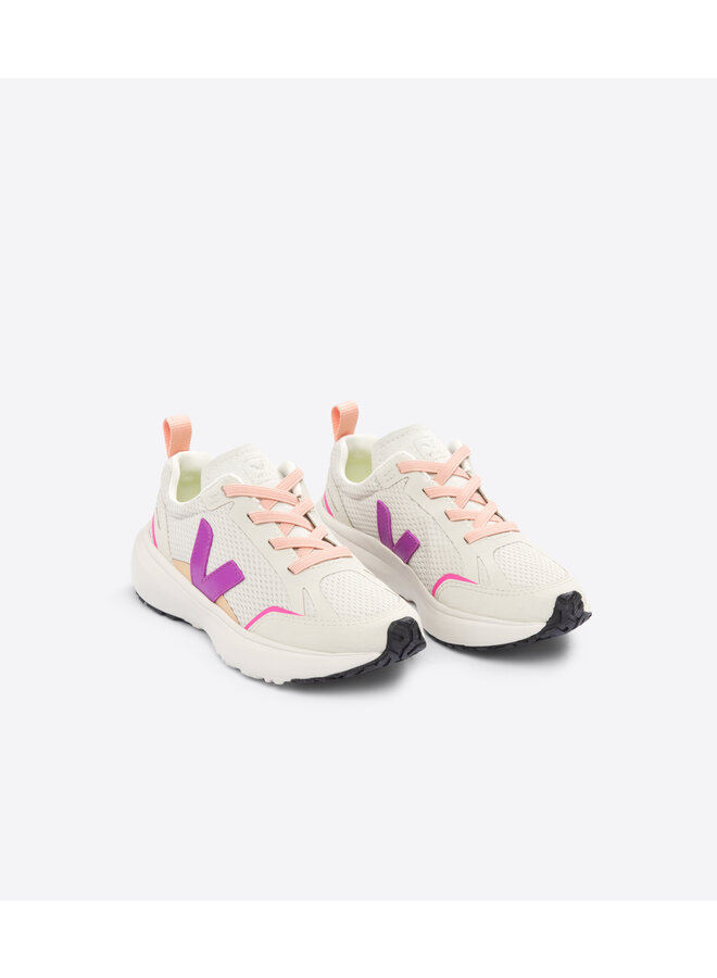 Veja - Small canary light alveomesh – Natural lotus