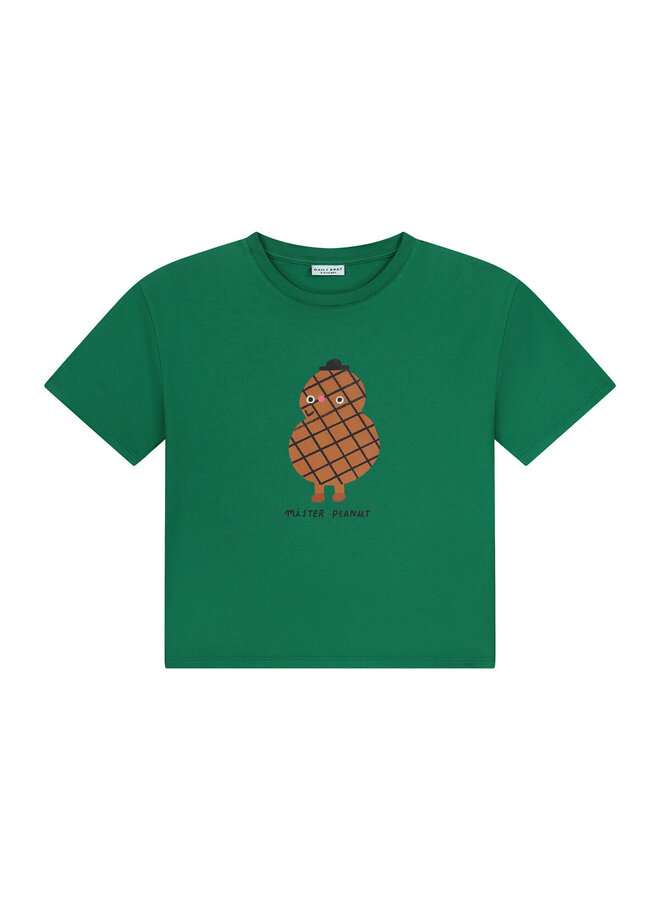 Peanut man t-shirt  - Summer green
