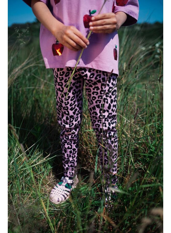 Daily Brat - Leopard pants  - Lavender herb