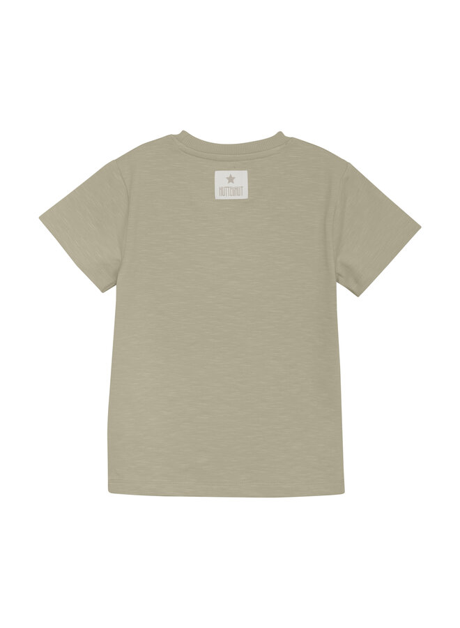 HUTTEliHUT - T-Shirt SS Solid - Silver Sage