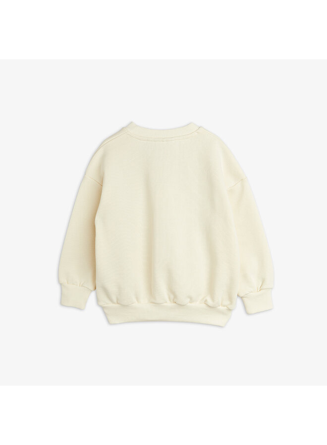 Mini Rodini - Hike sp sweatshirt – White