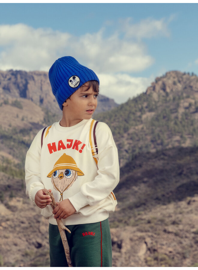 Mini Rodini - Hike sp sweatshirt – White