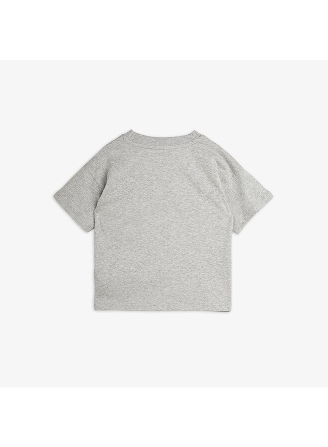 Mini Rodini - Hike sp ss tee - Grey melange