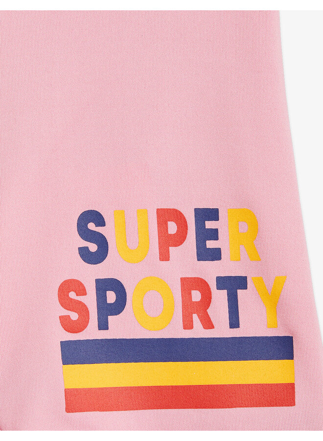 Mini Rodini - Super sporty sp flared leggings – Pink