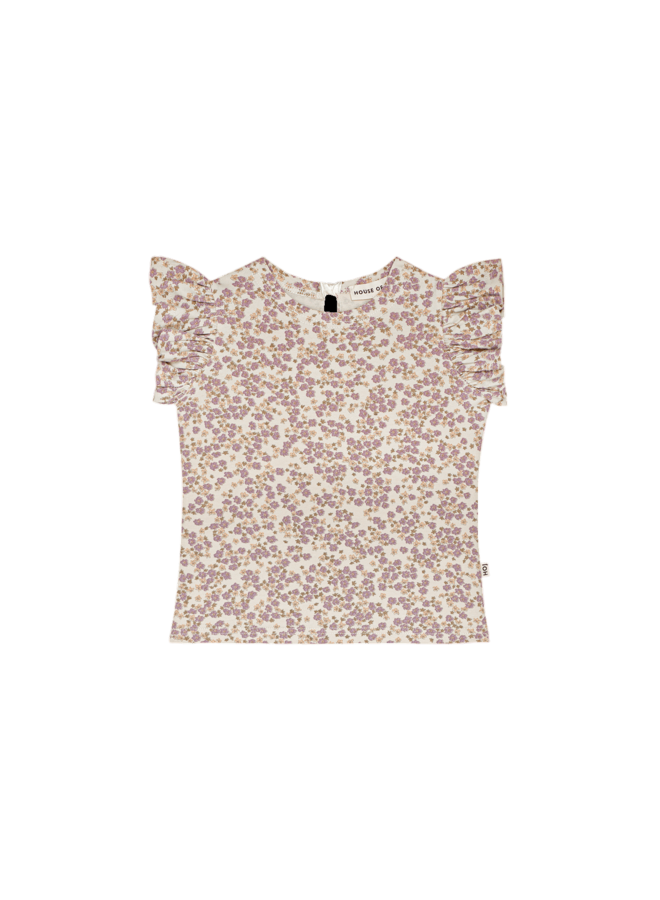 Ruffled Tee – Lavender Blossom