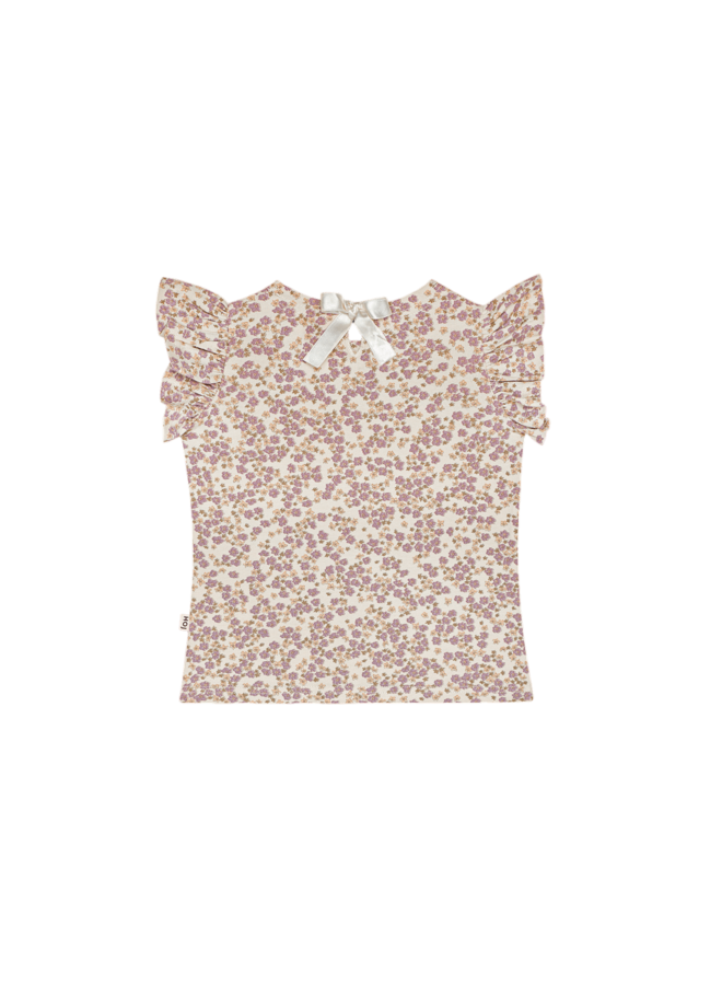 House of Jamie - Ruffled Tee – Lavender Blossom