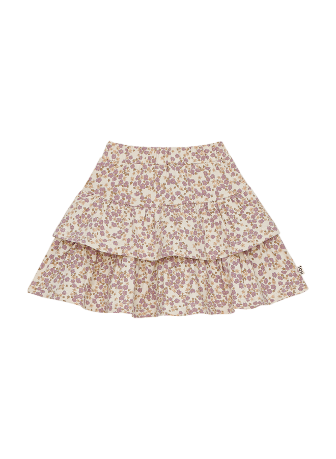 Ruffled Skirt - Lavender Blossom