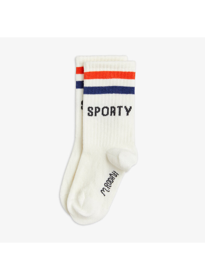 Sporty 1-pack socks – White