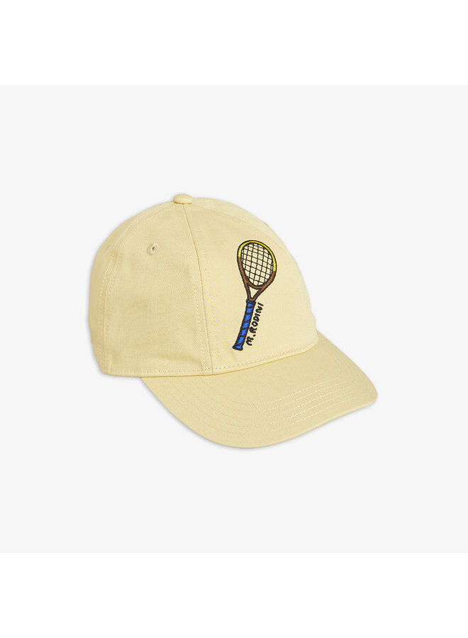Mini Rodini - Tennis emb cap – Yellow