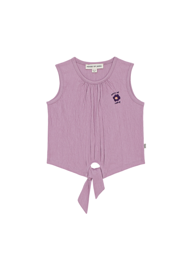 Knotted Tanktop – Lavender
