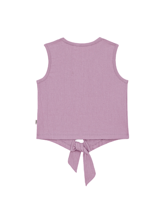 House of Jamie - Knotted Tanktop – Lavender