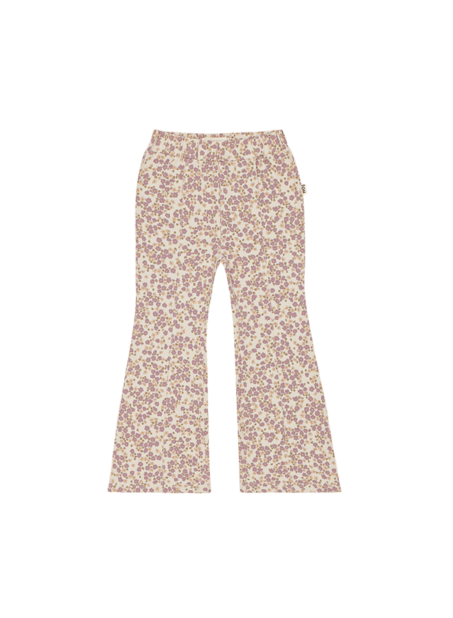 Flared Pants - Lavender Blossom