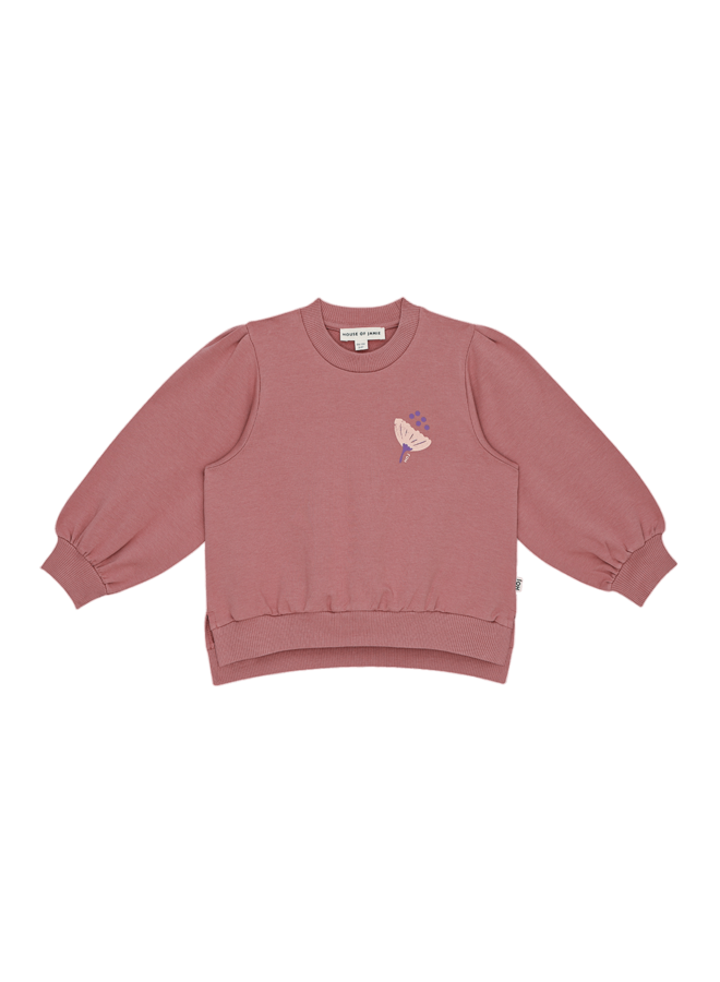 House of Jamie - Chunky Split Sweater – Rose