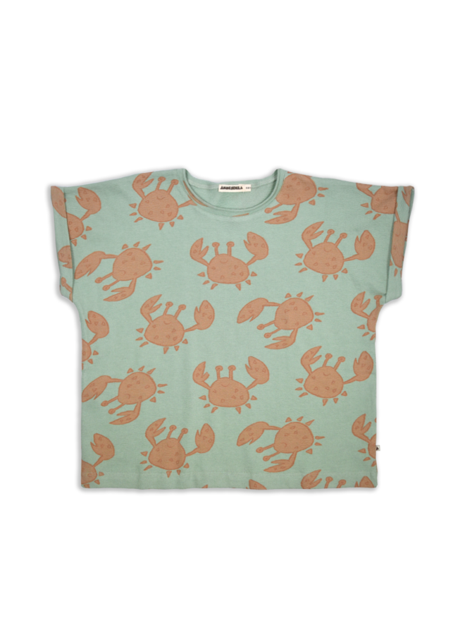 Ammehoela - Sunny.18 shirt - Happy-Crab-Print