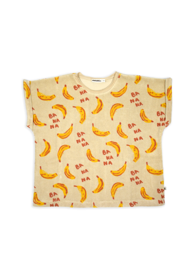Ammehoela - Sunny.20 shirt - Yellow-Banana-Print