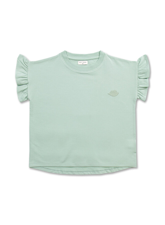 Ruffle T-shirt - Surf Spray