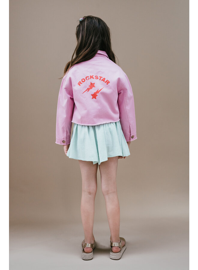 Petit Blush - Jacket "ROCKSTAR" - Pastel Lavender