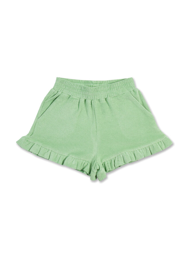 Petit Blush - Towel Short - Quiet Green