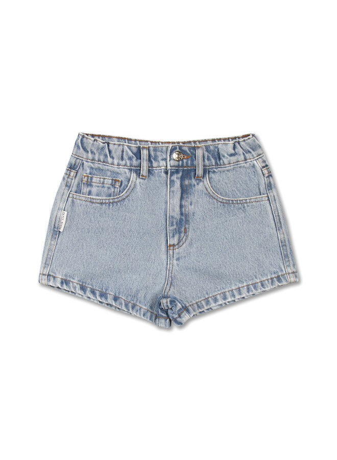 Short Jeans - Washed Light Blue