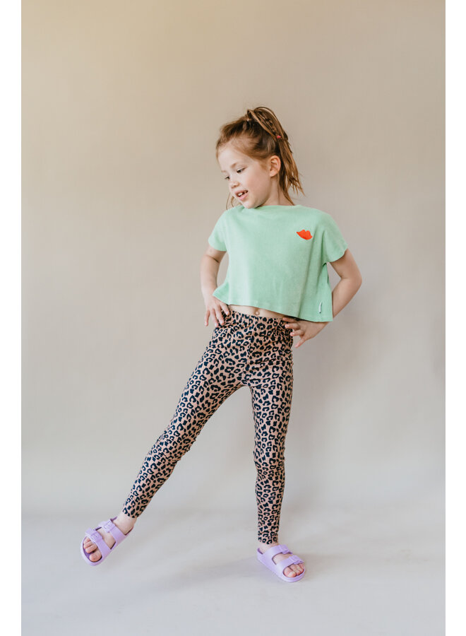 Petit Blush - Lola Legging - Wild Leopard AOP